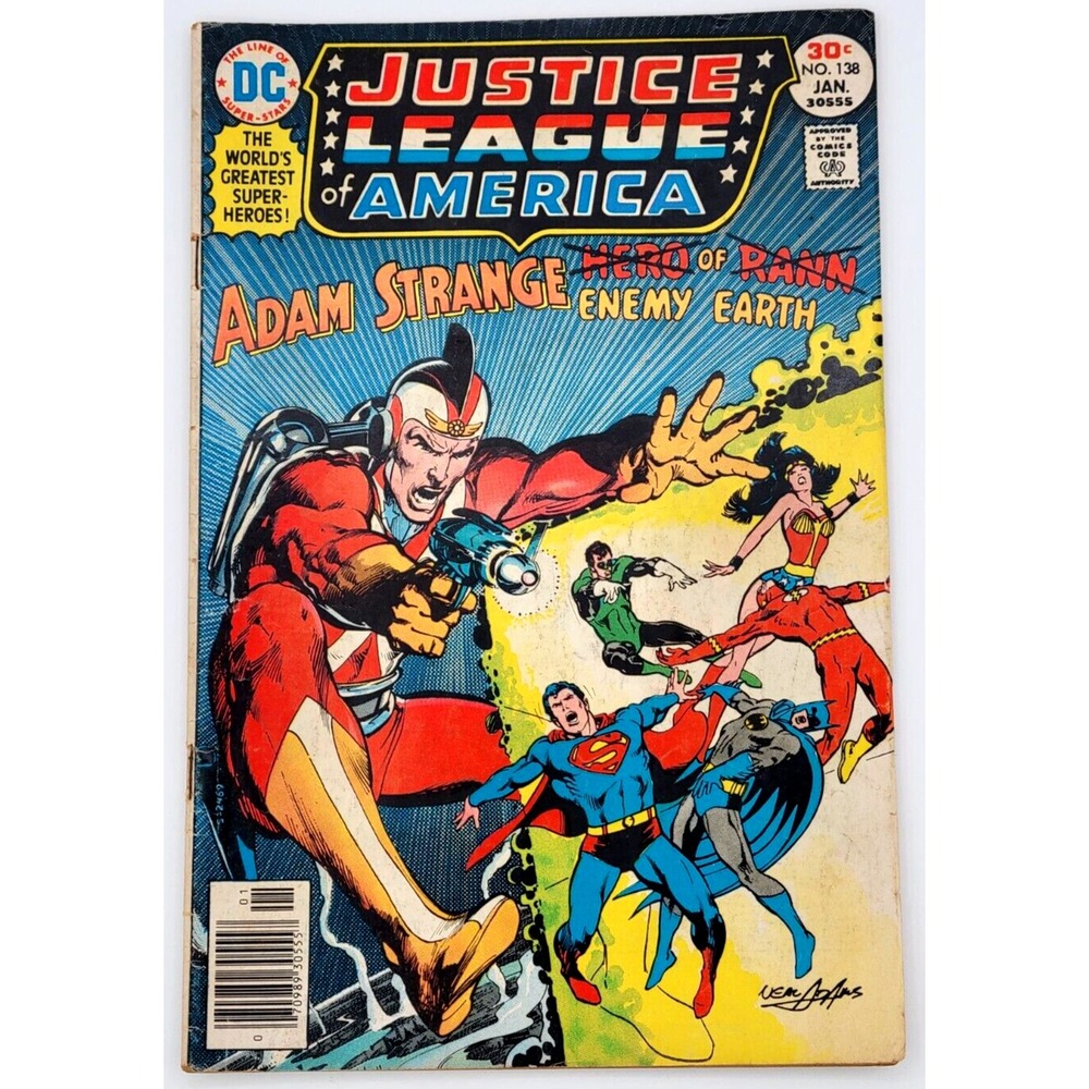 JUSTICE LEAGUE OF AMERICA #138 (1977) / FN / 1ST GREEN LANTERN OF 73RD CENTURY